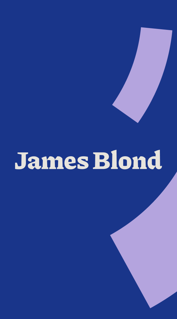 James Blond Identity, Naming and Identity